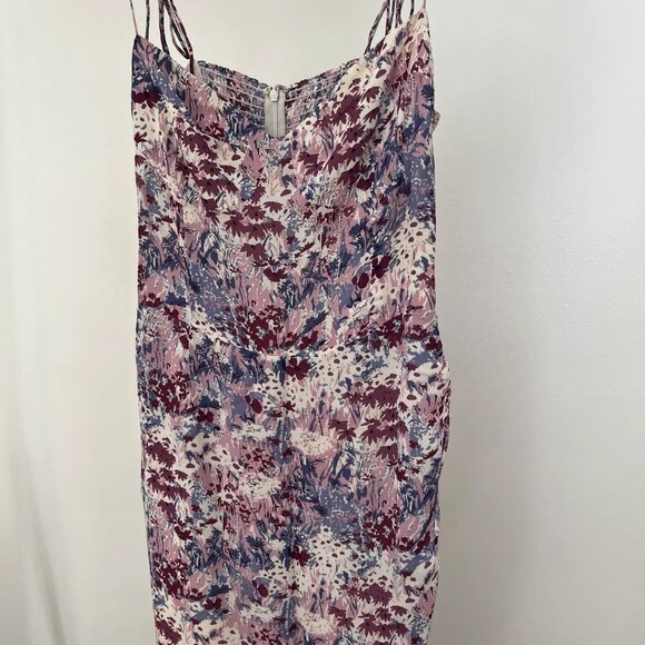 Reformation - Kourtney Purple Floral Midi Dress - Picture 4 of 6